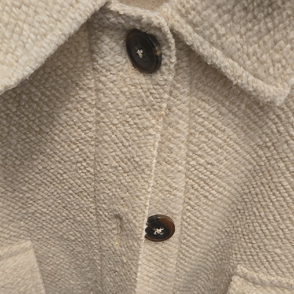 Sanctuary Cream Button-Up Jacket - image 4